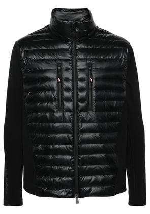 Moncler Grenoble quilted zip-up jacket - Black