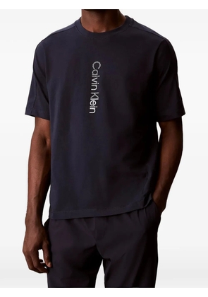 Calvin Klein logo-detail performance T-shirt - Blue