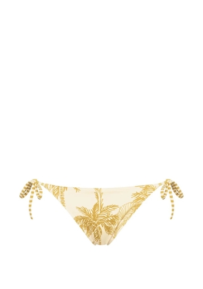 ERES Solarium floral-print bikini bottoms - Yellow