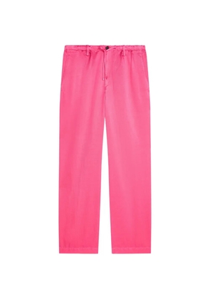 DRIES VAN NOTEN drawstring trousers - Pink
