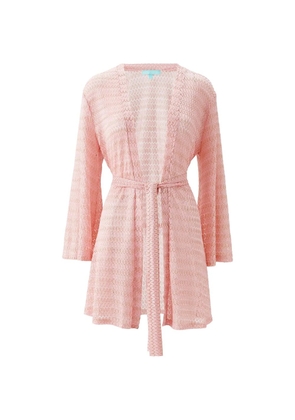 Melissa Odabash Anna Rose belted kaftan - Pink