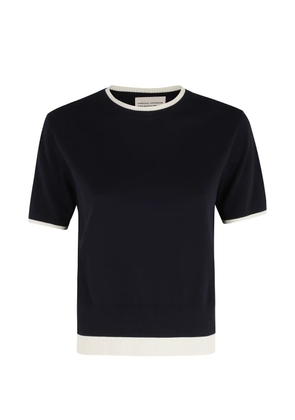Semicouture Leya round-neck T-shirt - Blue