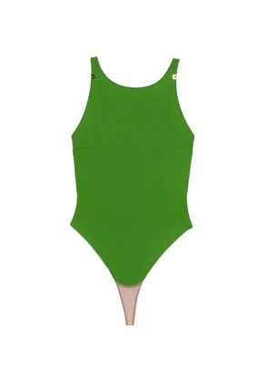 Elisabetta Franchi hardware-embelished bodysuit - Green