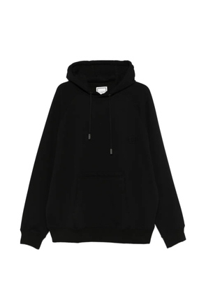 Wooyoungmi logo patch hoodie - Black
