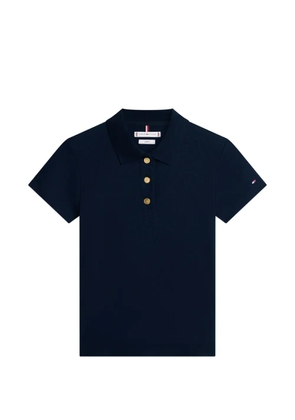 Tommy Hilfiger button-up polo top - Blue