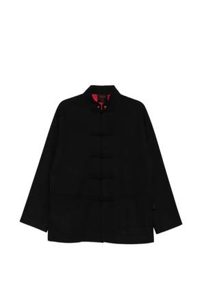 TEAM WANG design x JDB mandarin-collar jacket - Black