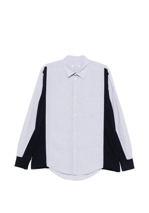 Undercover panelled shirt - Blue