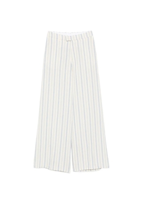 Berwich striped wide leg trousers - Neutrals