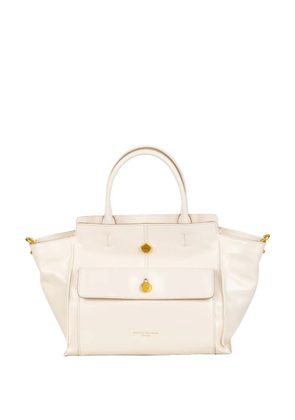 GIANNI CHIARINI Cher leather tote bag - Neutrals