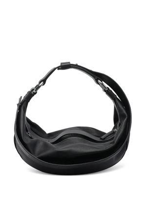 Vic Matie Abigal zip leather shoulder bag - Black