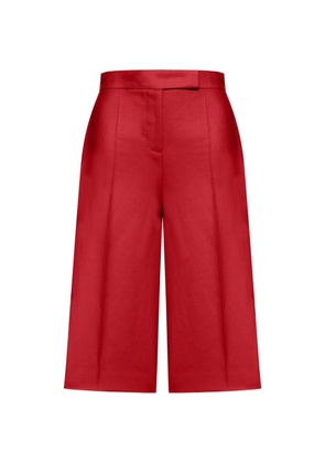 Max Mara linen tailored shorts