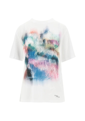 Emporio Armani printed T-shirt - White