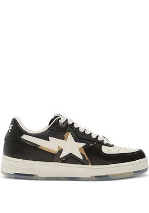 A BATHING APE® Sta Icon 2 M2 leather sneakers - Black