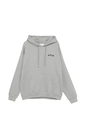 Off-White Pre-Owned graphic-print hoodie - Grey