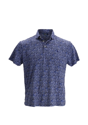 Polo Ralph Lauren Vintage floral-print polo shirt - Blue