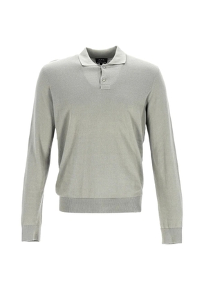 A.P.C. long-sleeve polo shirt - Grey