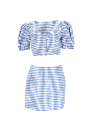 Reformation Ethel skirt set (set of two) - Blue