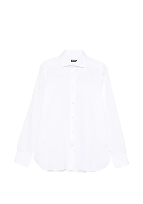 Zegna buttoned shirt - White