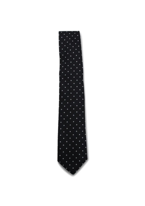 Canali polka-dot pattern tie - Black