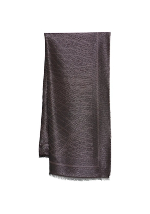 Elisabetta Franchi patterned scarf - Brown