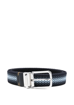 Paul & Shark woven belt - Blue