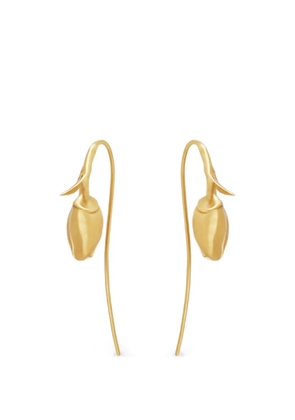 ERDEM Bloom loop earrings - Gold