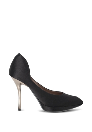 Lanvin Pre-Owned pointed-toe platform pumps - Black