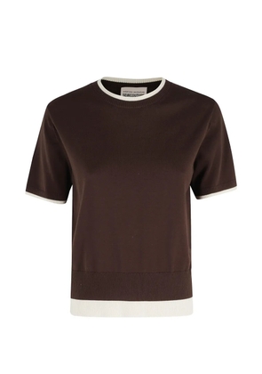 Semicouture Leya T-shirt - Brown