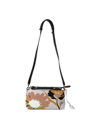 Fendi Pre-Owned large By The Way floral canvas shoulder bag - Neutrals