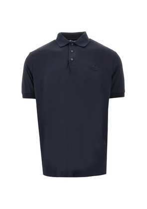 Ea7 Emporio Armani chest-logo polo shirt - Blue