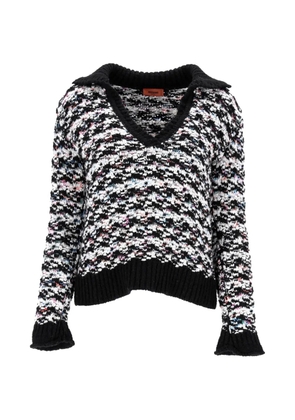 Missoni Pre-Owned V-neck sweater - Black