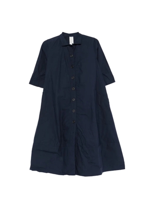 Ricorrrobe buttoned midi shirt dress - Blue