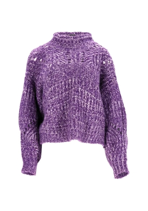 Isabel Marant Vintage Jarren turtleneck mohair sweater - Purple