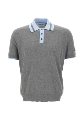 Iceberg contrasting trims logo polo shirt - Grey