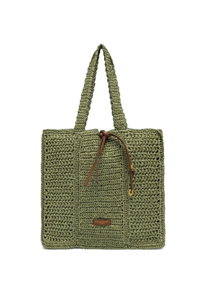 GIANNI CHIARINI Nefeli woven shoulder bag - Green