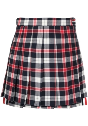 Thom Browne School Uniform Twill mini skirt - Blue