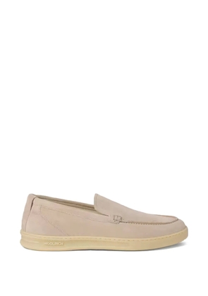 Woolrich suede flat loafers - Neutrals