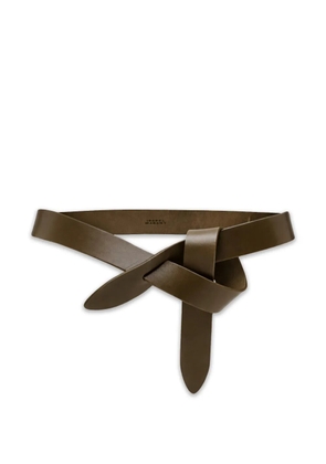 ISABEL MARANT leather belt - Green