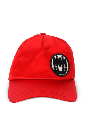 Miu Miu Pre-Owned logo patch baseball cap - Red