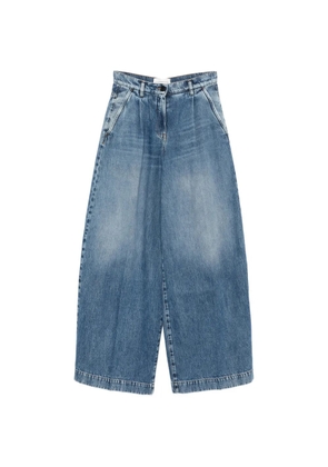 Liviana Conti Zachary pleated jeans - Blue