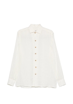 Alessandro Gherardi striped button shirt - Neutrals
