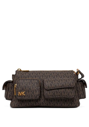 Michael Michael Kors Dakota logo-print crossbody bag - Brown
