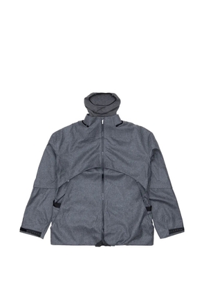 Nike zipped hooded jacket - Grey