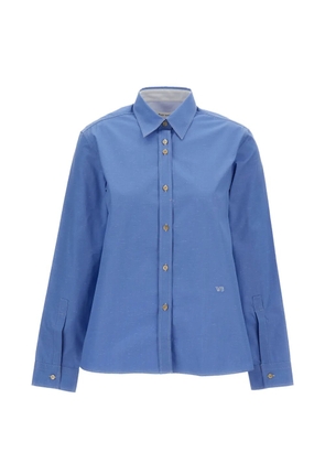 Wales Bonner long-sleeve shirt - Blue