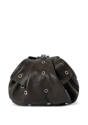 Gimaguas Pulsera studded clutch bag - Brown