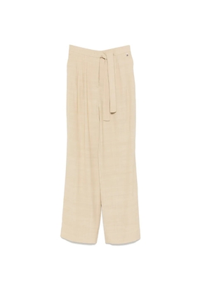 Herno elasticated-waistband trousers - Neutrals