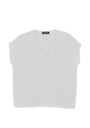 Fabiana Filippi V-neck T-shirt - Grey