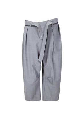 Ottolinger strapped baggy shorts - Grey