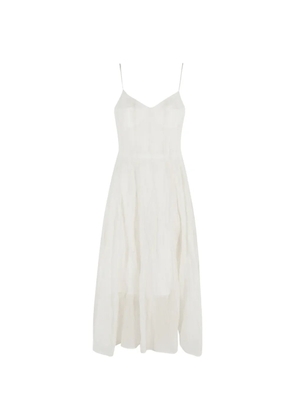 Erika Cavallini spaghetti-strap dress - White