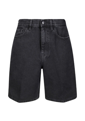 Carhartt WIP W' Brandon zip denim shorts - Grey